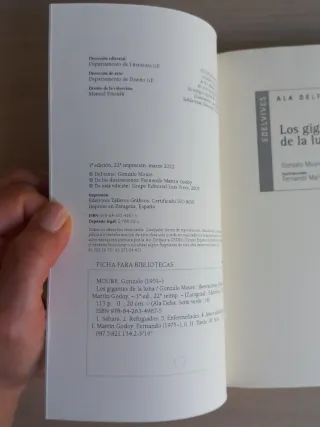 Los gigantes de la luna Edelvives Libro Nuevo