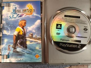Final Fantasy X y X-2 PS2 Platinum España