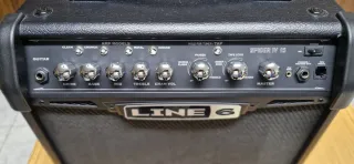 Amplificador Line 6 Spider IV 15 Negro como nuevo,