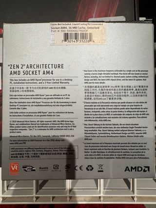 AMD Ryzen 7 3800XT Procesador