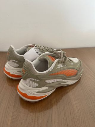 Zapatillas Puma RS Surge Vapor Unisex Verde Naranj