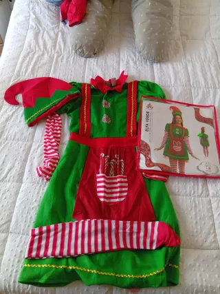 Disfraz Elfa Talla L