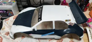 Carrocería Peugeot Rally Game 1/8