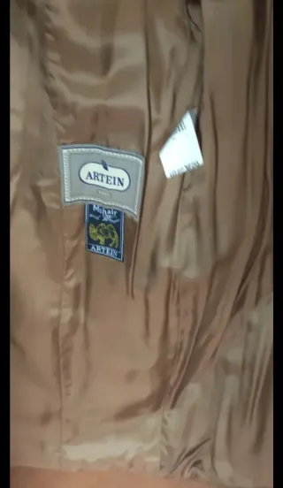 Abrigo señora marrón