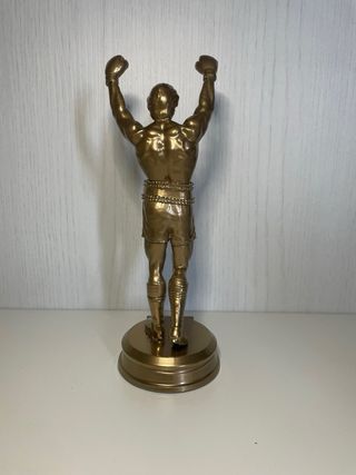 Statuetta Rocky Balboa dorata