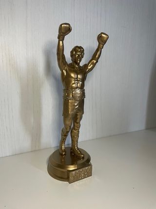 Statuetta Rocky Balboa dorata