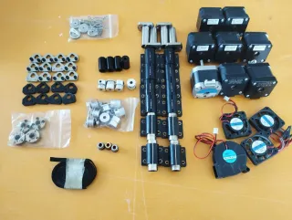 Varie parti per stampante 3D