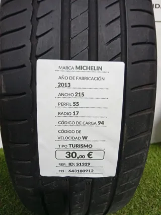 215 55 17 94W MICHELIN PRIMACY HP