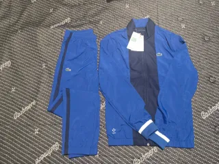 Conjunto Deportivo Lacoste Azul y Blanco Nuevo