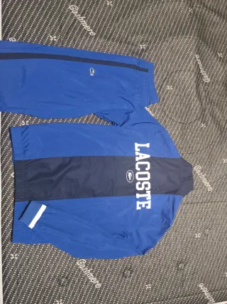 Conjunto Deportivo Lacoste Azul y Blanco Nuevo