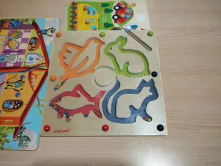 Lote 3 Puzzles Madera Infantiles