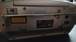 Radio CD/Cassette Portátil Sanyo