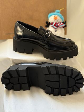 Mocasines Pull&Bear negros talla 40