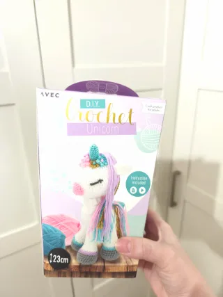 Kit Ganchillo Unicornio DIY AVEC