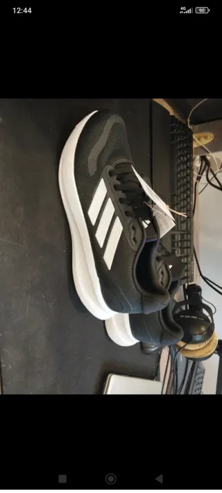 Zapatillas Adidas Runfalcon 5 Negras/Blancas