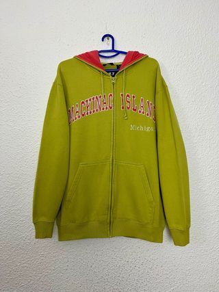 Sudadera Mackinac Island Michigan Capucha M
