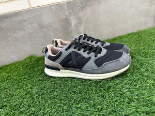 Zapatillas Munich Negras y Grises