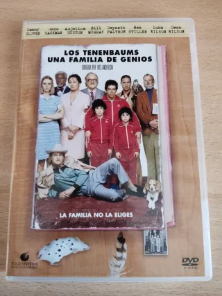DVD Los Tenenbaums. Una familia de genios