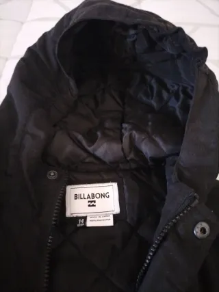 Cazadora niño negra y gris. Talla 14