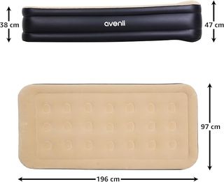 Colchón Hinchable bomba aire eléctrica integrada