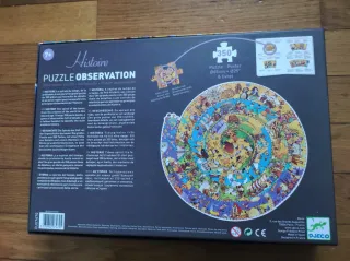 Puzzle Djeco Observación 350 piezas Historia