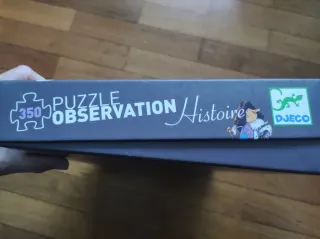 Puzzle Djeco Observación 350 piezas Historia