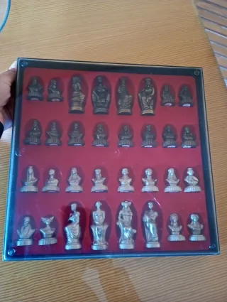 Juego de Ajedrez Coleccionista Bronce