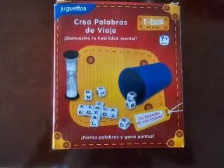 Juego Crea Palabras de Viaje Juguettos