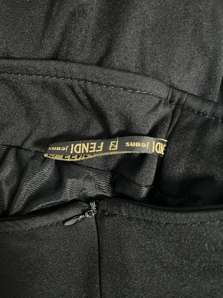 Fendi Gonna Nera Taglia M