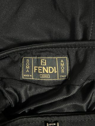 Fendi Gonna Nera Taglia M
