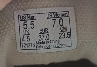 Zapatillas Vans Ante Marrón Talla 37