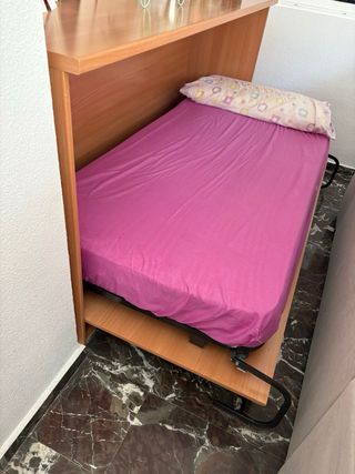 Mueble cama de madera