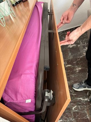 Mueble cama de madera