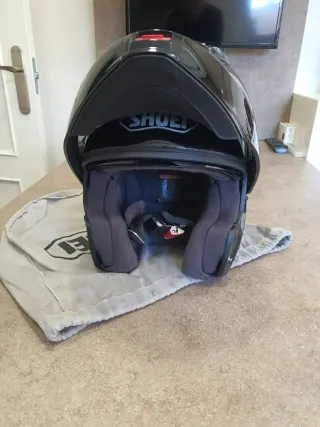 Casco Moto Shoei Negro Talla M