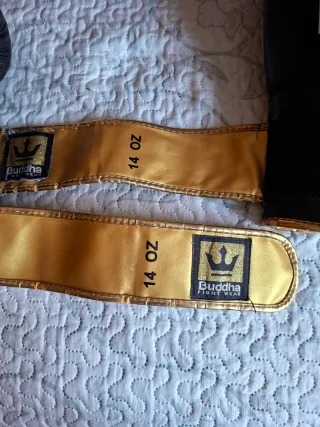 Guantes de Boxeo Buddha Fight Wear Negros