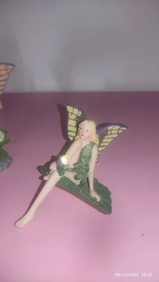 Figuras de Hadas Cerámica (3 uds)