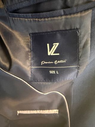 Traje de chaqueta azul hombre