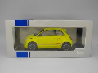 Fiat Abarth 500e Modellino Giallo