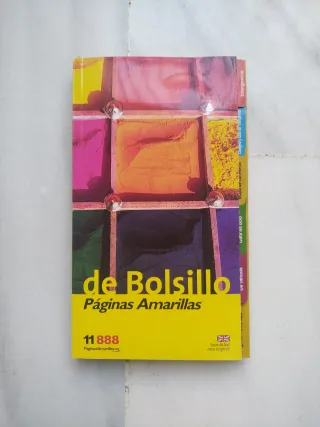 Páginas Amarillas de bolsillo. Málaga.En inglés