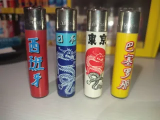 Mecheros Clipper Diseños Asia