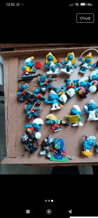 Puffi in ottimo stato - 5 euro l'uno