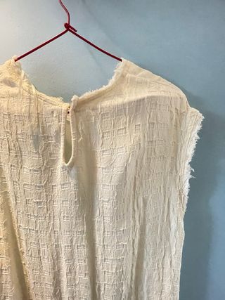 Vestido Zara Rústico
