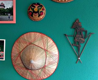 Sombrero vietnamita bambú artesanal