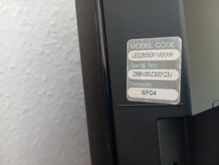 TV Samsung LE32B350F1W Negra