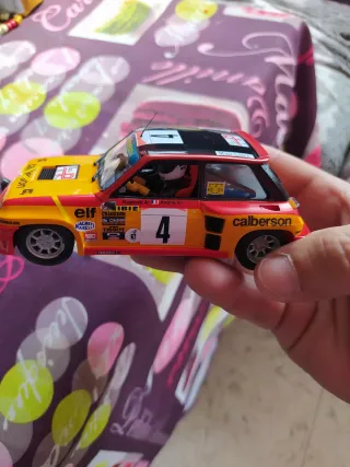 Coche Slot Renault 5 Elf Calberson Marca fly