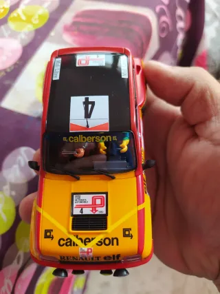 Coche Slot Renault 5 Elf Calberson Marca fly