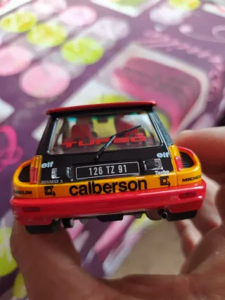 Coche Slot Renault 5 Elf Calberson Marca fly