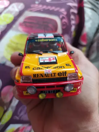 Coche Slot Renault 5 Elf Calberson Marca fly