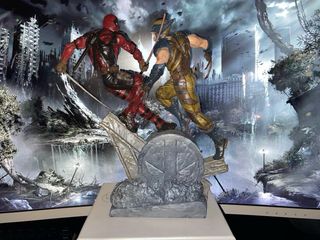 Diorama Deadpool e Wolverine