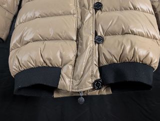 Moncler Piumino Beige Taglia 2 (Veste 46)